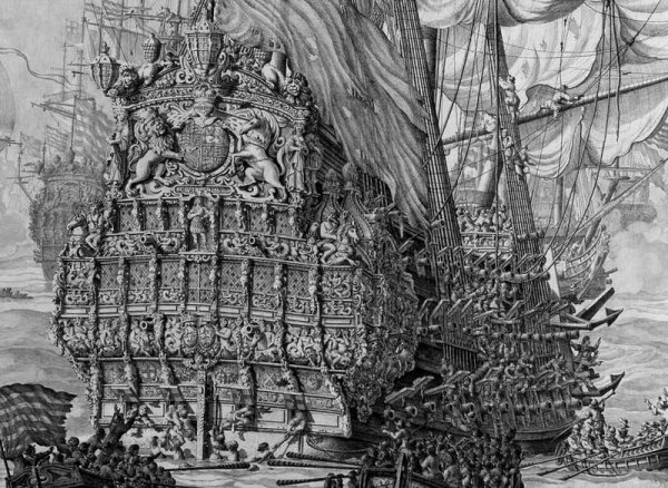 Повелитель морей ДЕАГОСТИНИ палуба