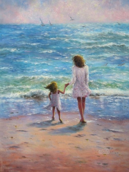 Vickie Wade картины девочка