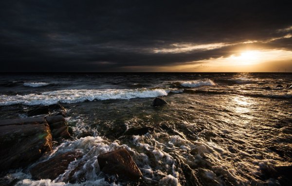 Эстетика моря ночью