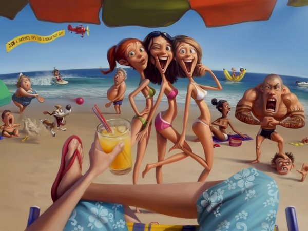 Девочки отдыхают