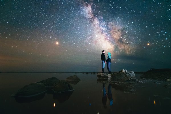 Под звездным небом