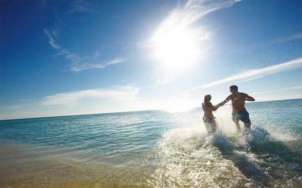 Вечеринка на берегу моря