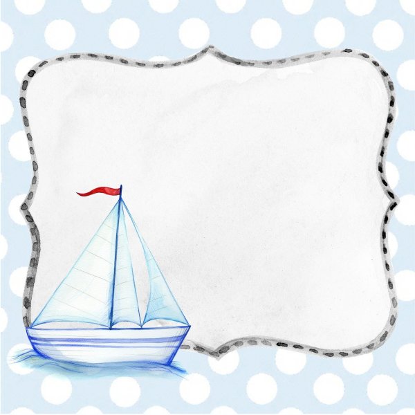 Рамка парусник