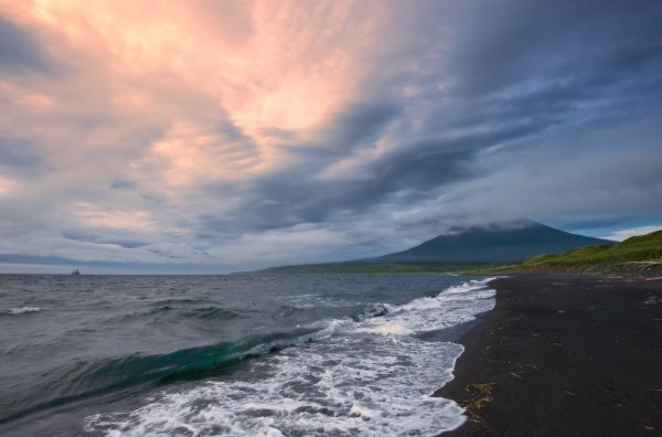 Сахалин побережье Охотского моря