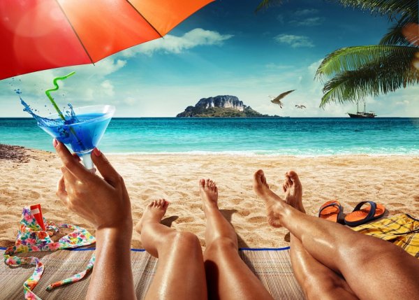 Коктейль на море