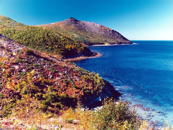 Белые скалы острова Итуруп