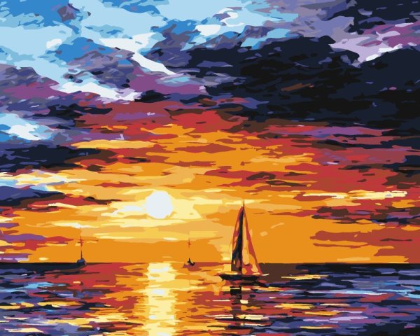 Рисунки красками