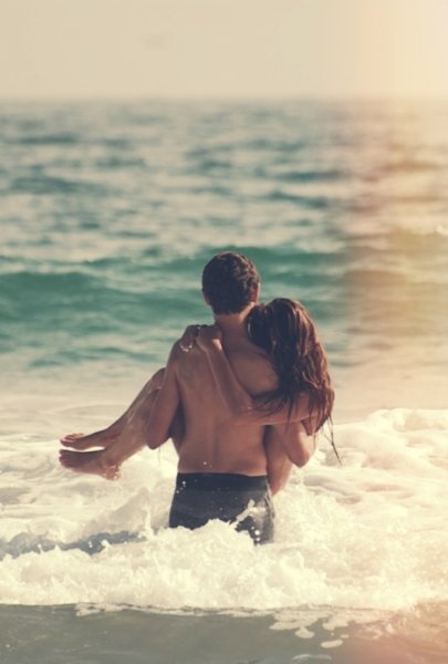 Фотосессия с парнем на море