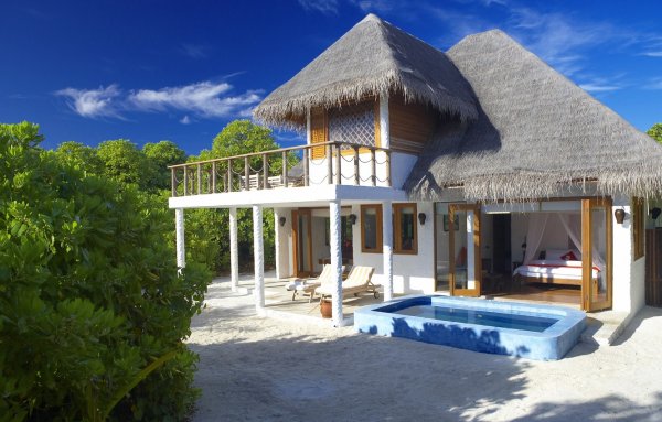 Soneva Fushi Мальдивы виллы