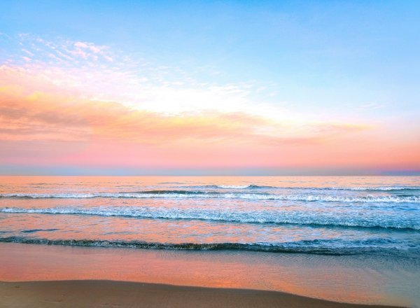 Рассвет на пляже