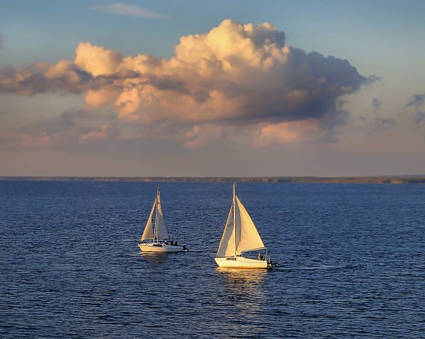 Яхта море солнце