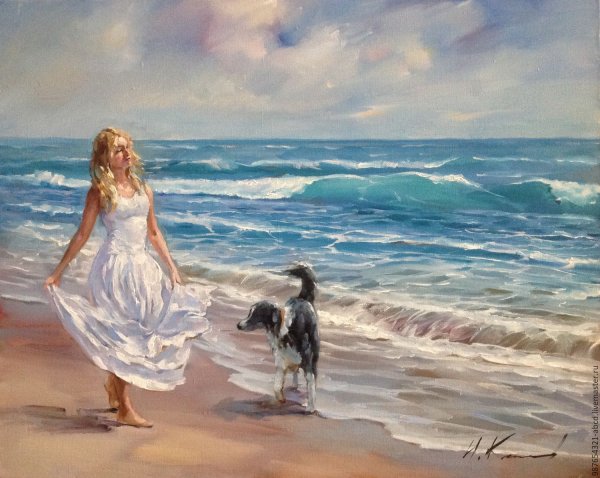 Девочка и море