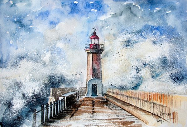 Уолтонский Маяк картина