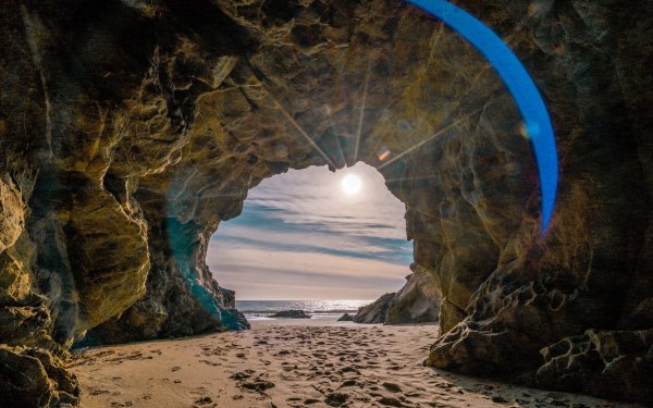 Вид из пещеры