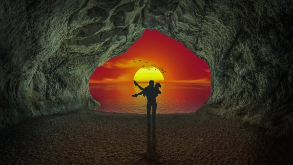Солнце в пещере