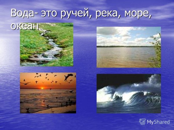 Река море океан