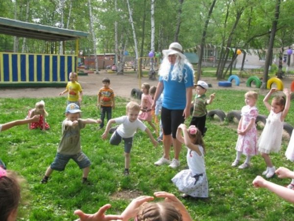 Летние подвижные игры на свежем воздухе