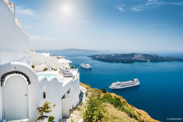 Санторини гавань