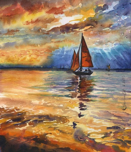 Пейзаж легкий