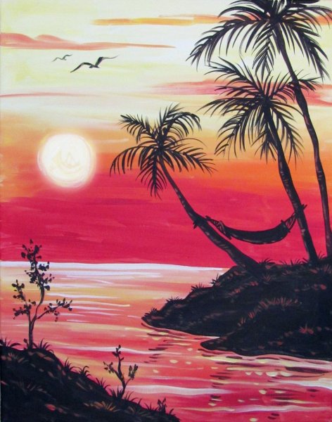 Красивые рисунки красками