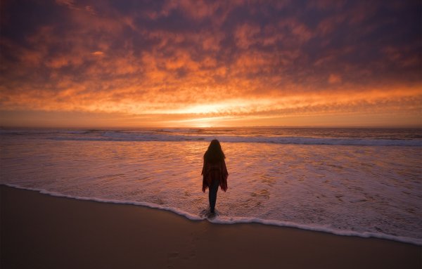 Море силуэт