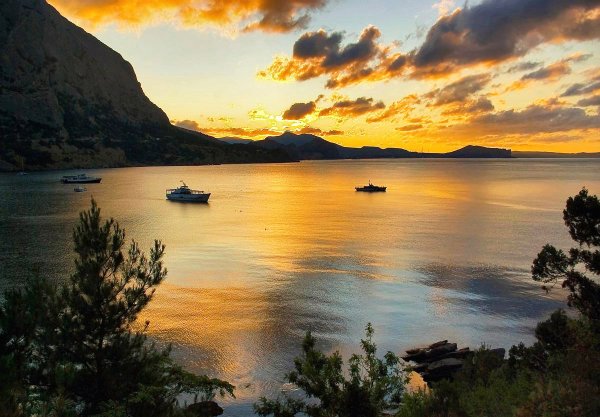 Красивый рассвет