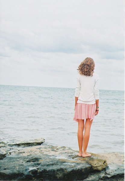 Девушка и океан