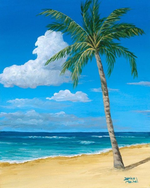 Пляж Векторная иллюстрация