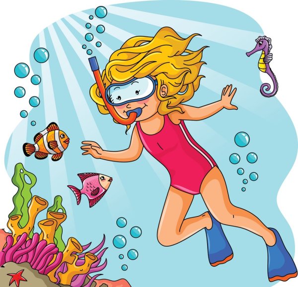 Подводный мир для детей дошкольного возраста