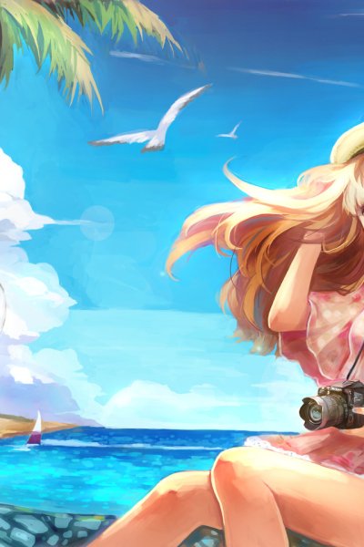 Аниме пляж