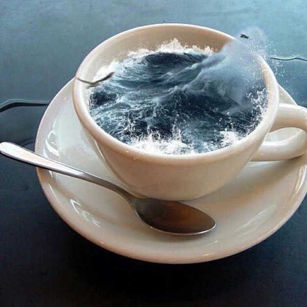 Тебе чай или кофе мне море