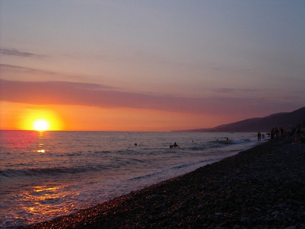 Тебе чай или кофе море