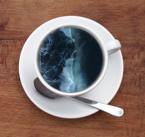 Утро на море