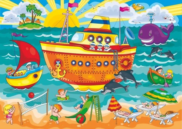 Морское путешествие для детей