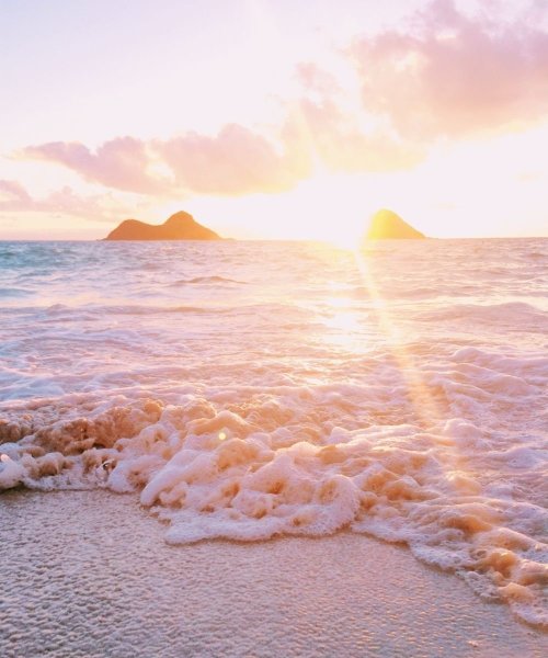 Рассвет на пляже