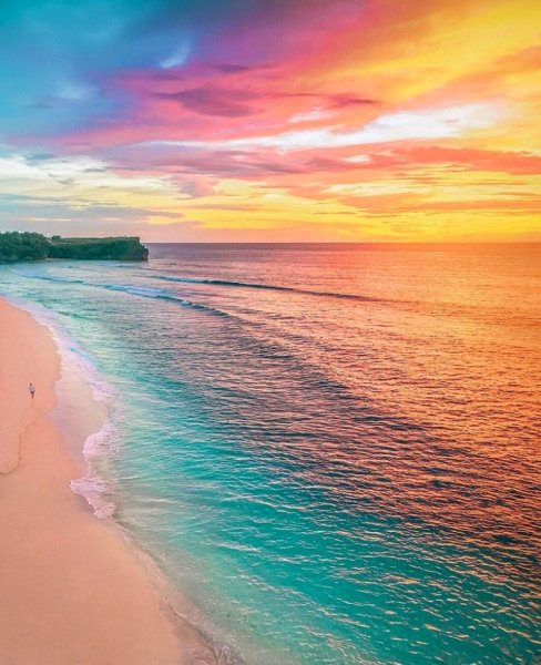 Разноцветные моря