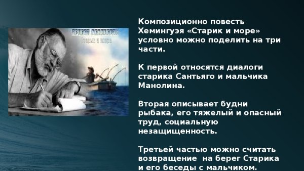Э Хемингуэй старик и море
