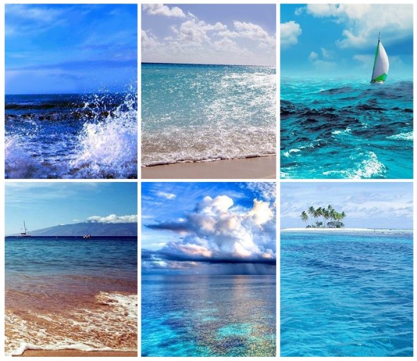 Фон морской волны