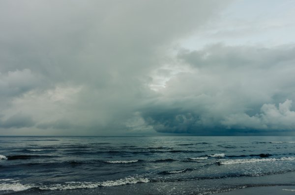 Дождливое море