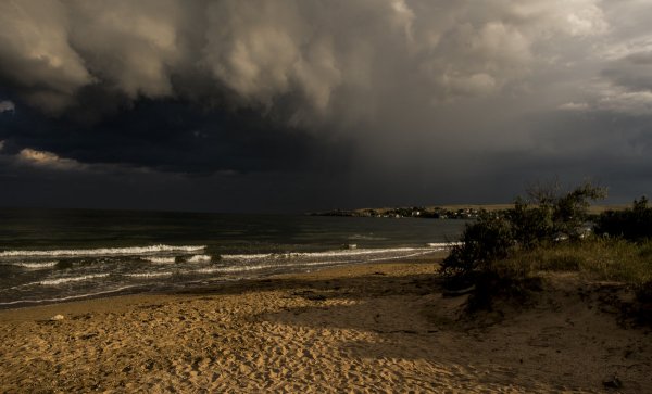 Азовское море гроза