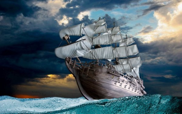 Морская тематика корабль