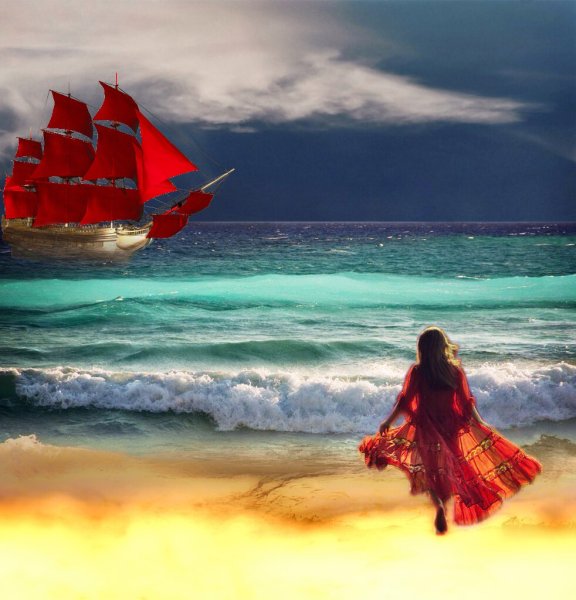 Парусник Алые паруса