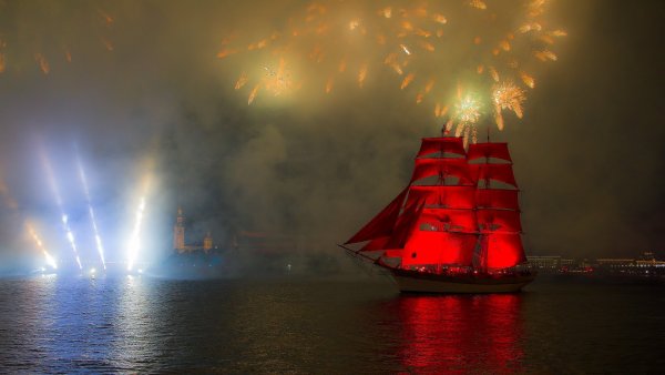 Картина Алые паруса Айвазовского