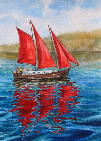 Парусник Алые паруса