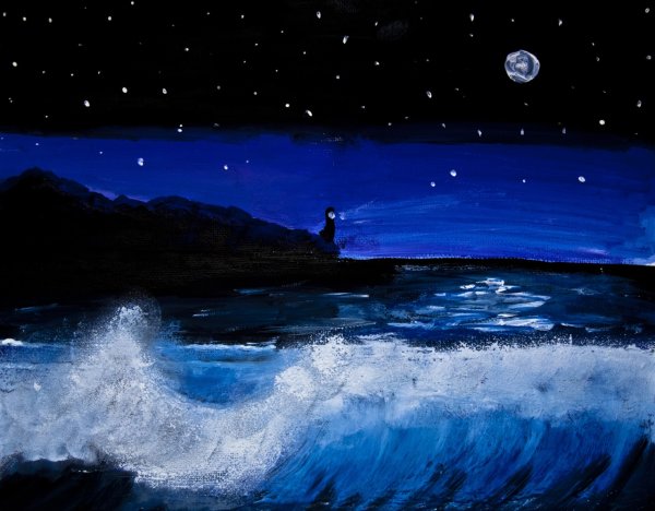 Ночное небо романтика