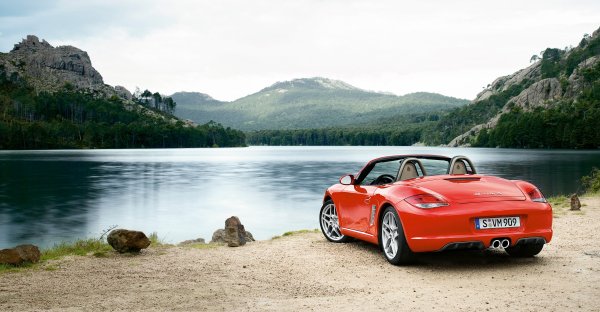 Porsche Boxster Red