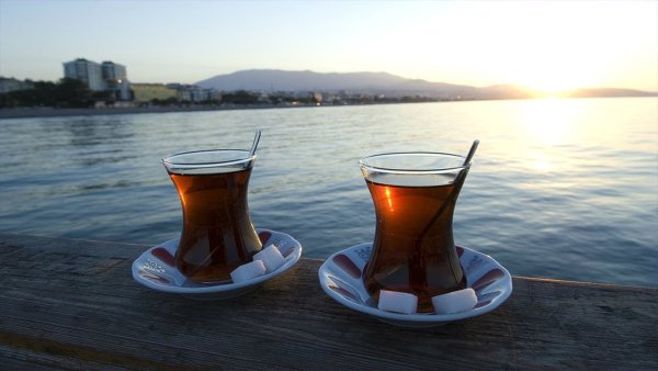 Чай на берегу моря