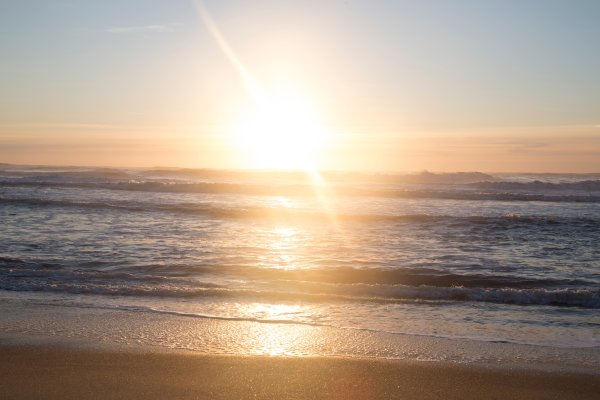 Океан солнце