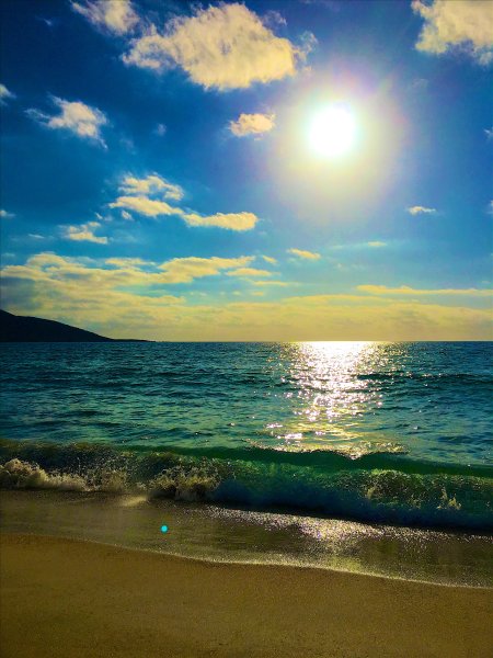 Море солнце