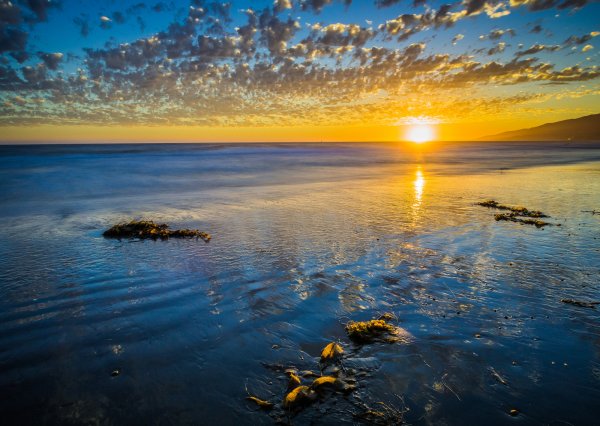 Красивый рассвет